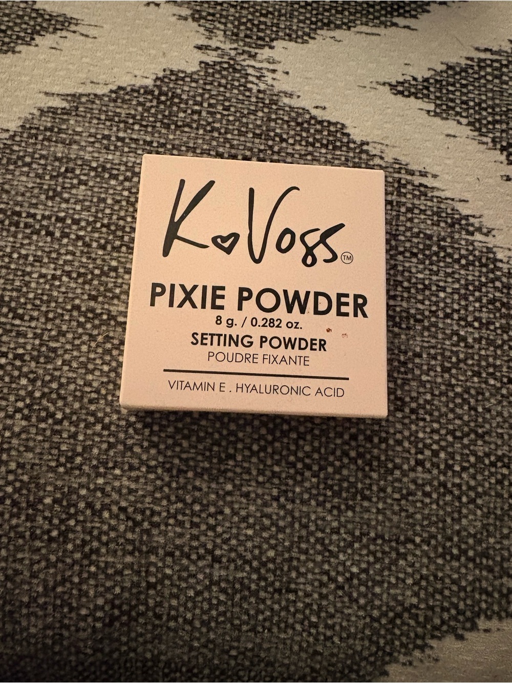 K Voss Vegan Beauty Pixie Powder Setting Powder - Pink Packaging
